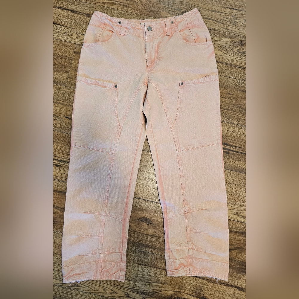 Free People Pink Jeans